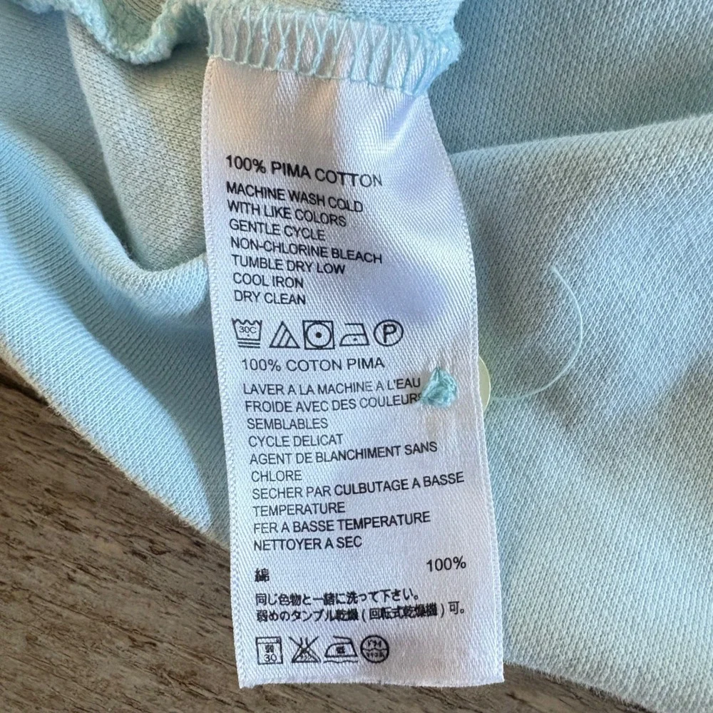 Tommy Bahama Polo Shirt‎ Mens XXL Light Blue 100% Pima Cotton Island Modern Fit